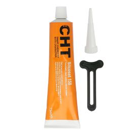 Cooker High Temperature Silicone Sealant 75ml Tube - Black