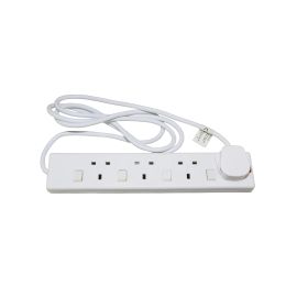 Jegs 4 Gang 2 Metre 13A Extension Lead