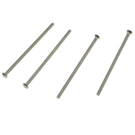 Jegs Pk4 75mm Machine Screws Nickel