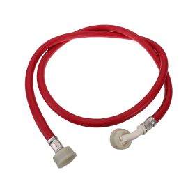 Bosch Neff Siemens Universal Washing Machine & Dishwasher Hose - 1.5 Metre - Red - Hot