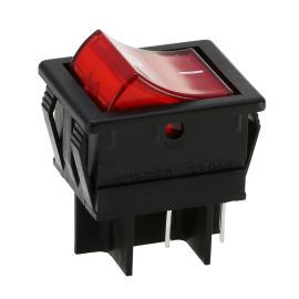 Vacuum Cleaner Switch Rocker With Neon Indicator