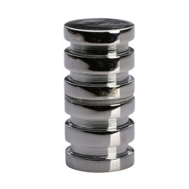 Shower Cabinet Knob Mirror Finish 2 Groove