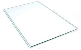 Beko Fridge Freezer Glass Shelf - 410mm X 255 mm