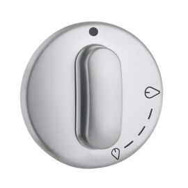 Stoves Cooker Hob Control Knob - Silver & Black