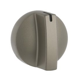 New World Cooker Hob Control Knob - Silver