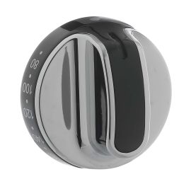 Belling New World Stoves Cooker Top Oven Control Knob - Black & Chrome