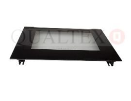 Cooker Door Glass - Black