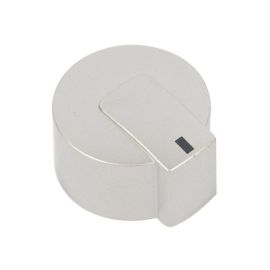 Oven Hob Control Knob Silver
