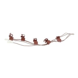 Cooker Gas Ignition 4 Push Button Micro Switch Chain