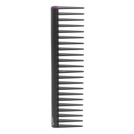 Dyson Hair Styling Detangling Comb - Iron & Fuchsia