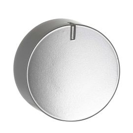 Cooker Hob Control Knob - Silver