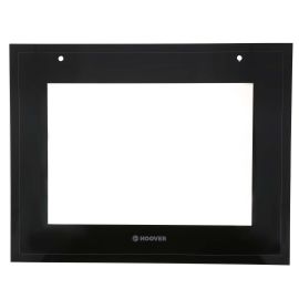 Cooker Outer Door Glass - Black