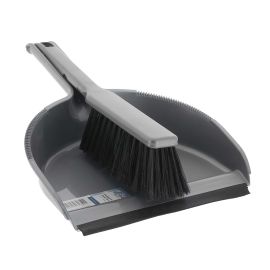 Jegs Dustpan & Brush - Silver