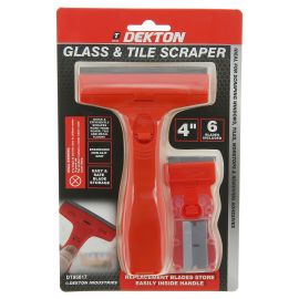 Dekton Glass & Tile Scraper - 4" - 2 Piece