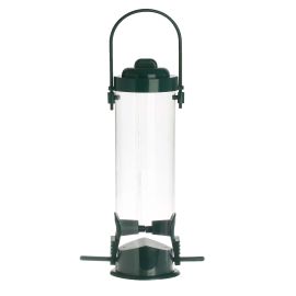 Natures Market Green Standard Bird Seed Feeder