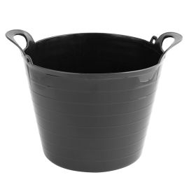 Jegs 26 Litre Flexi Tub Black