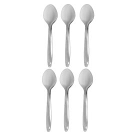 Pack 6 Stainless Steel Teaspoons