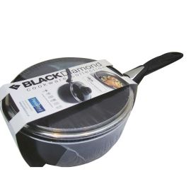 Jegs Diamond 18cm Saucepan And Glass Lid