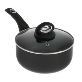 Jegs Diamond 20Cm Saucepan And Glass Lid