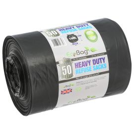 Jegs Heavy Duty Bin Bags (Roll of 50)