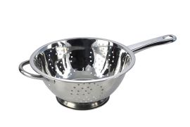 Jegs 23Cm Long Handled Polished Colander