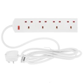 Jegs 4 Gang 13Amp 2 Metre Extension Lead