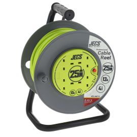 Jegs Proxt 4 Gang 13Amp 25 Metre Open Cable Reel