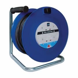 Jegs 4 Gang 13 Amp 50 Metre Extension Reel