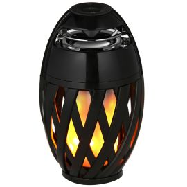 Luceco Flame Effect Bluetooth Speaker - Weatherproof