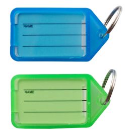 Jegs Clip Key Tags And Ring Assorted Pk40