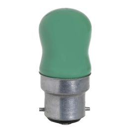 Crompton 15W BC Pygmy Bulb - Green