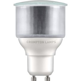 Crompton Therm Plastic Led Long Barrel GU10 3.5W Warm White