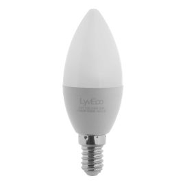 Lyveco SES 6W LED 240V C37 CANDLE COOL WHITE