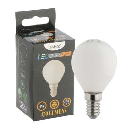 Lyveco 4W SES OPAL LED FILAMENT ROUND WARM WHITE