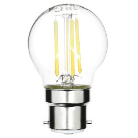 **4662**|LYVECO 4W SES CLEAR LED FILAMENT ROUND WARM WHITE