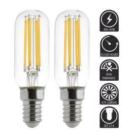 Universal LED Cooker Hood Bulbs - SES - 4W (Pack of 2)