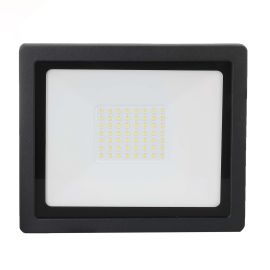 Lyveco 50W Led Slim Floodlight Black