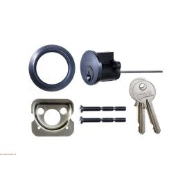 Jegs Era Night Latch Cylinder Satin Chrome