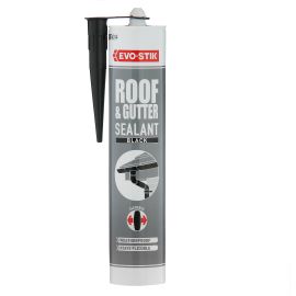 Evostik Weatherproof Roof And Gutter Sealant Black