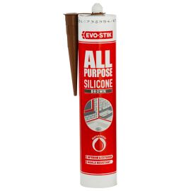 Evostik General Purpose Silicone Sealant Brown