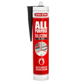 Evostik General Purpose Silicone Sealant Black