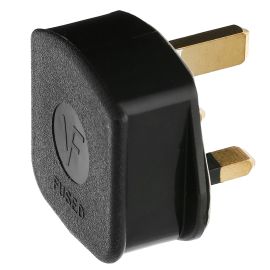 Jegs 13A RESilient Shatterproof Plug Black