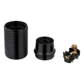Jegs 10mm SBC Threaded Lampholder Black