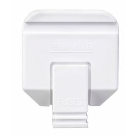 Jegs 13 Amp Plug White