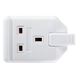 Jegs 13 Amp Trailing Socket White
