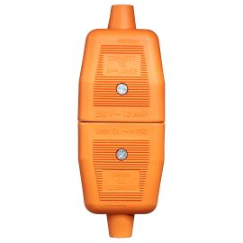 Jegs 10A 2 Pin Flex Connector Orange