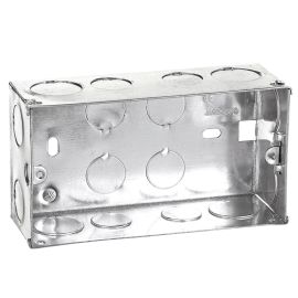 Jegs 2 Gang 47mm Extra Deep Metal Box