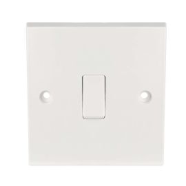 Jegs Flush Wall Switch - 1 Gang - 2 Way