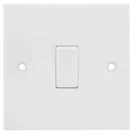 Jegs 10A Wall Switch - 1 Gang - 1 Way 