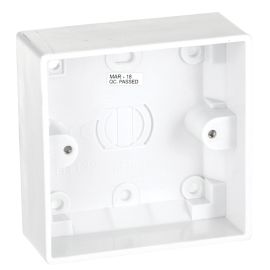 Jegs 32mm Single Plastic Pattress Box